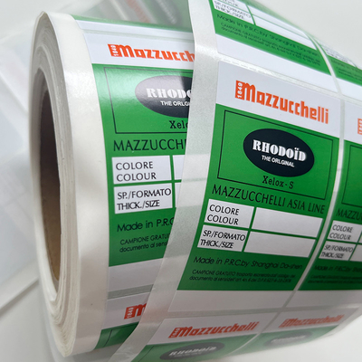 Etiquetas atrativas de papel revestidas privadas feitas sob encomenda da impressão a cores adesiva da etiqueta 3
