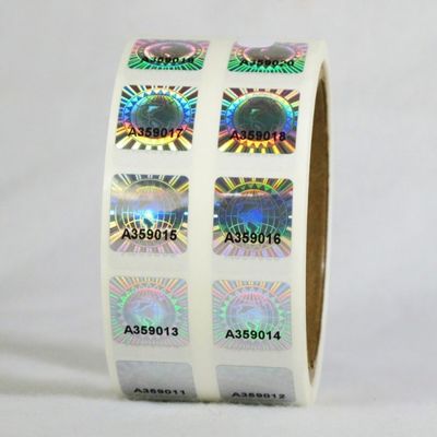 Etiquetas genuínas do holograma ISO9001 2008