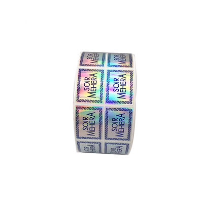 Etiquetas holográficas da autenticidade do laser 3D, etiqueta segura genuína do holograma