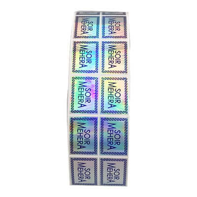 Etiquetas holográficas da autenticidade do laser 3D, etiqueta segura genuína do holograma