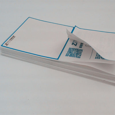 Folhas lisas imprimindo feitas sob encomenda da etiqueta