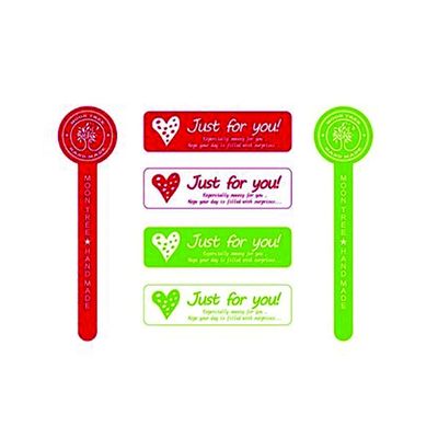 CMYK que imprime etiquetas térmicas vazias para caixas de bolos do alimento