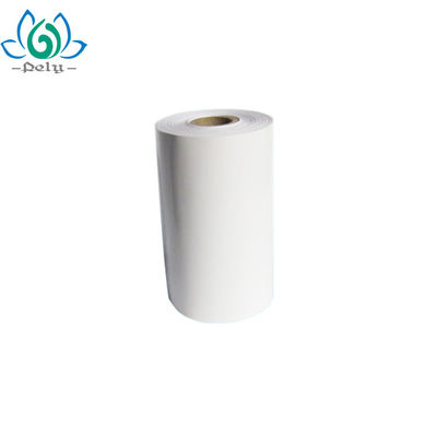 Etiquetas impressas térmicas de 58mm*65m 80gsm Linerless, etiquetas personalizadas da etiqueta