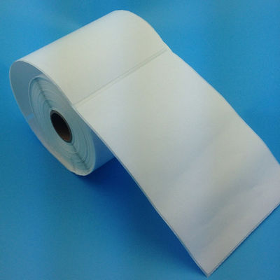 4*6” 250pcs/etiquetas de envio feitas sob encomenda do rolo, etiqueta de envio vazia
