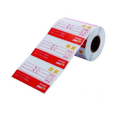 código de barras altamente esparadrapo de 85x11mm que imprime etiquetas de envio feitas sob encomenda