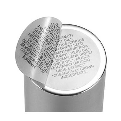 Matte Lipstick Sticker Labels privado profissional, etiquetas do tubo do batom