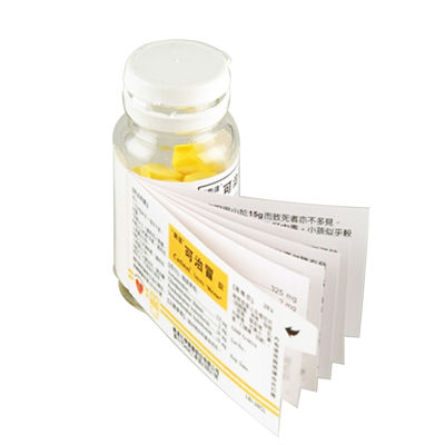 Projeto livre profissional 10Ml Vial Pharmacy Ancillary Label para a vitamina