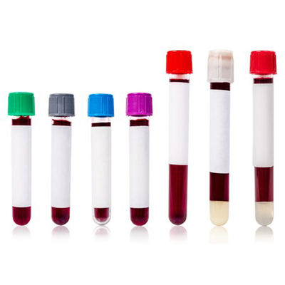 Etiquetas de aviso imprimindo UV da medicamentação de OPP para o tubo da coleção do sangue