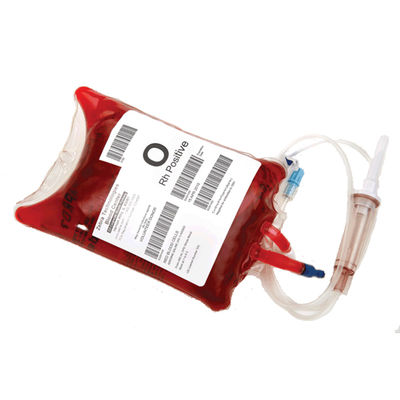 Etiqueta imprimindo UV do saco do sangue do retângulo para hospitais
