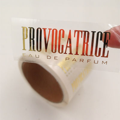 Etiquetas inalteráveis feitas sob encomenda impermeáveis do holograma da folha de ouro