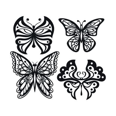 Etiquetas provisórias descartáveis da tatuagem do corpo