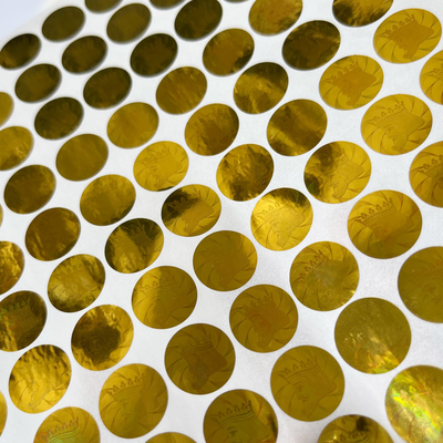 3D que imprime a selagem da caixa da etiqueta da etiqueta do holograma das etiquetas do selo da calcadeira