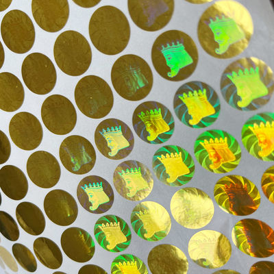 3D que imprime a selagem da caixa da etiqueta da etiqueta do holograma das etiquetas do selo da calcadeira
