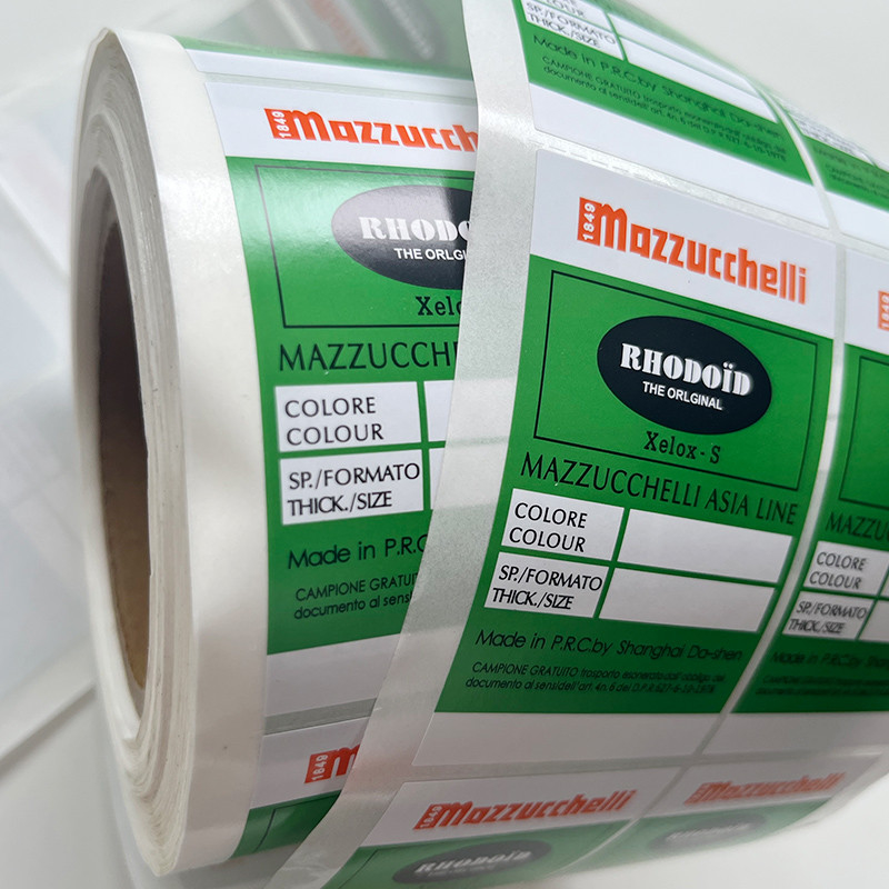 Etiquetas atrativas de papel revestidas privadas feitas sob encomenda da impressão a cores adesiva da etiqueta 3